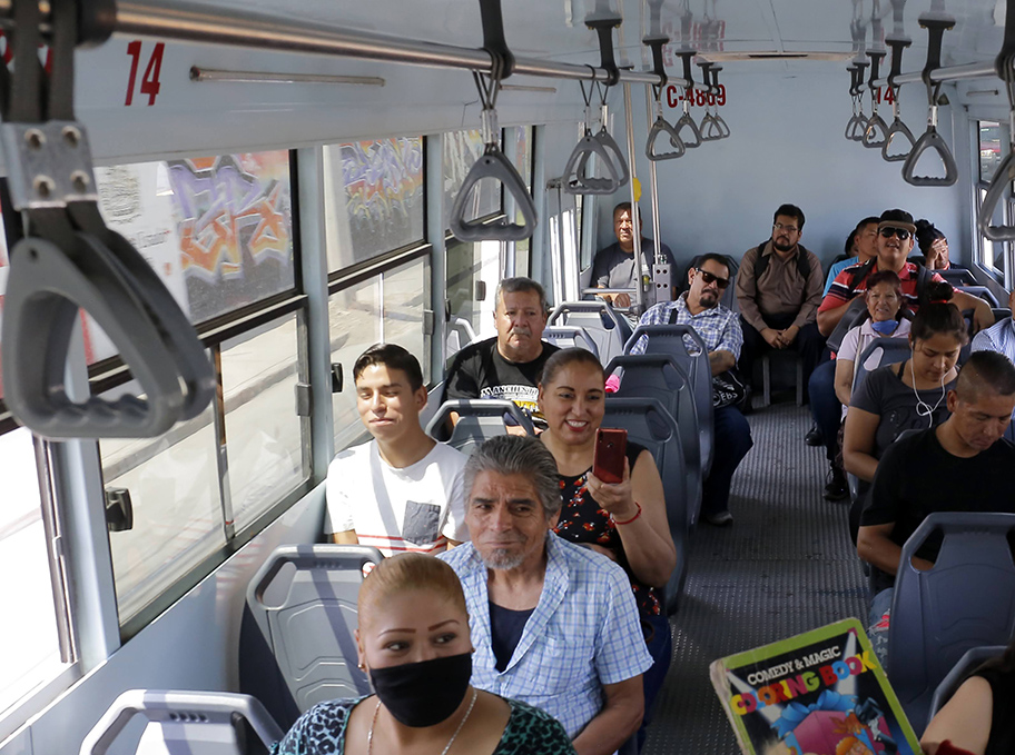 Transporte público de Torreón. (Mauricio Román)