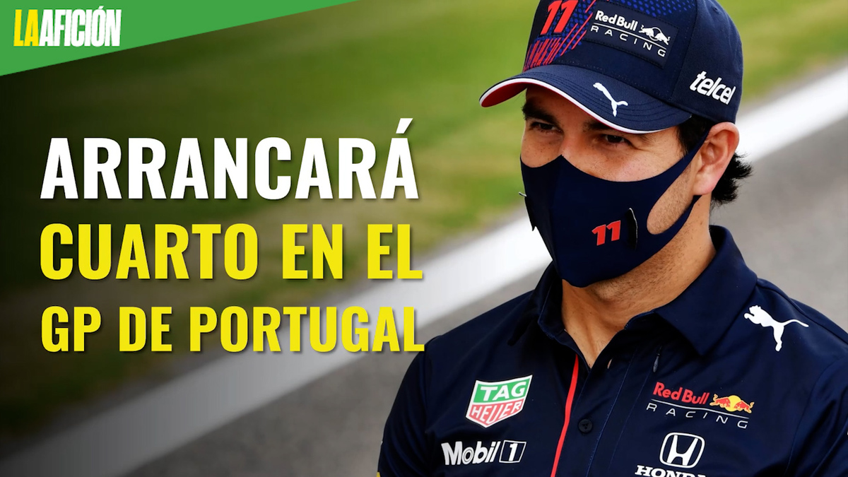 'Checo' Pérez arrancará cuarto en el GP de Portugal