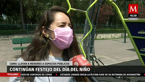 Continuan festejos del día del niño en CDMX