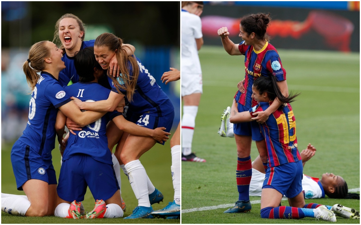 Chelsea y Barcelona se enfrentarán en final de Champions femenina (Reuters)
