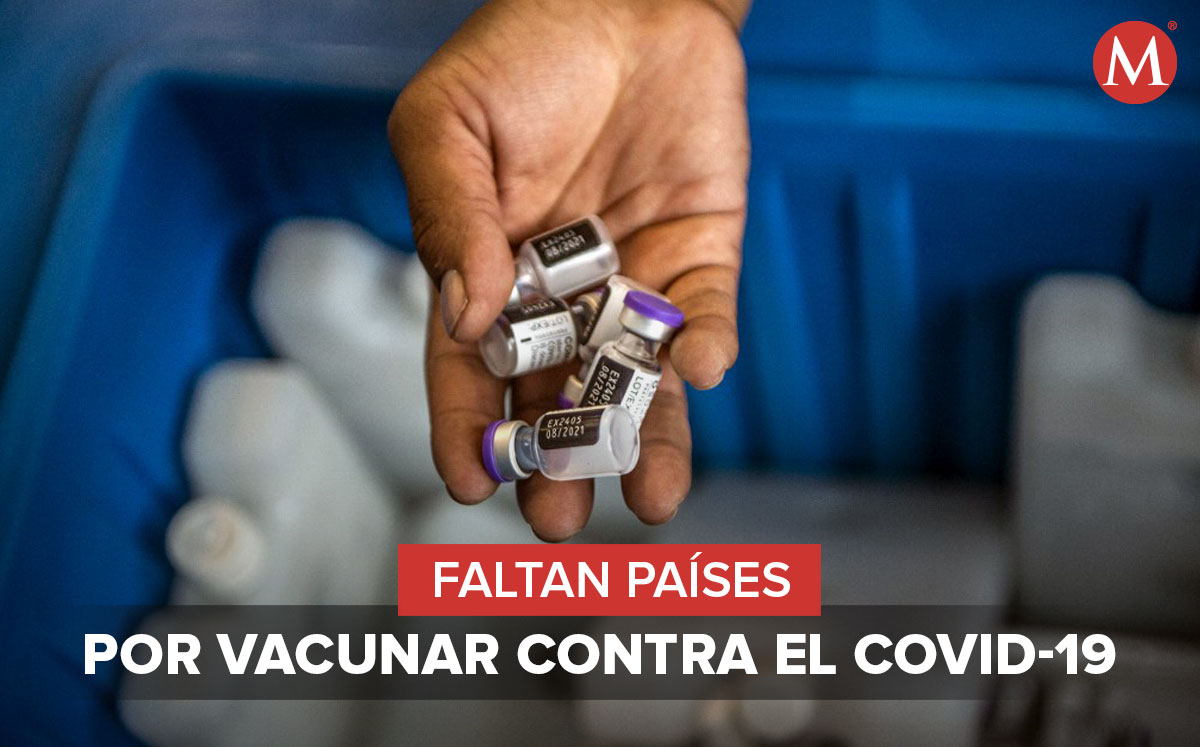Las vacunas contra el coronavirus no han estado llegando a todos los países. | Foto: AFP, Diseño: Mauricio Ledesma