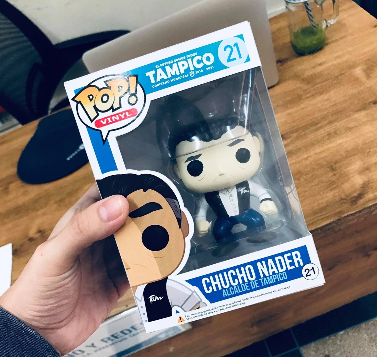 El candidato a la presidencia de Tampico, Jesús Nader tiene su propio Funko Pop