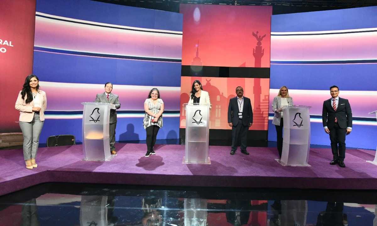 El debate se transmitió las redes del IECM | Especial