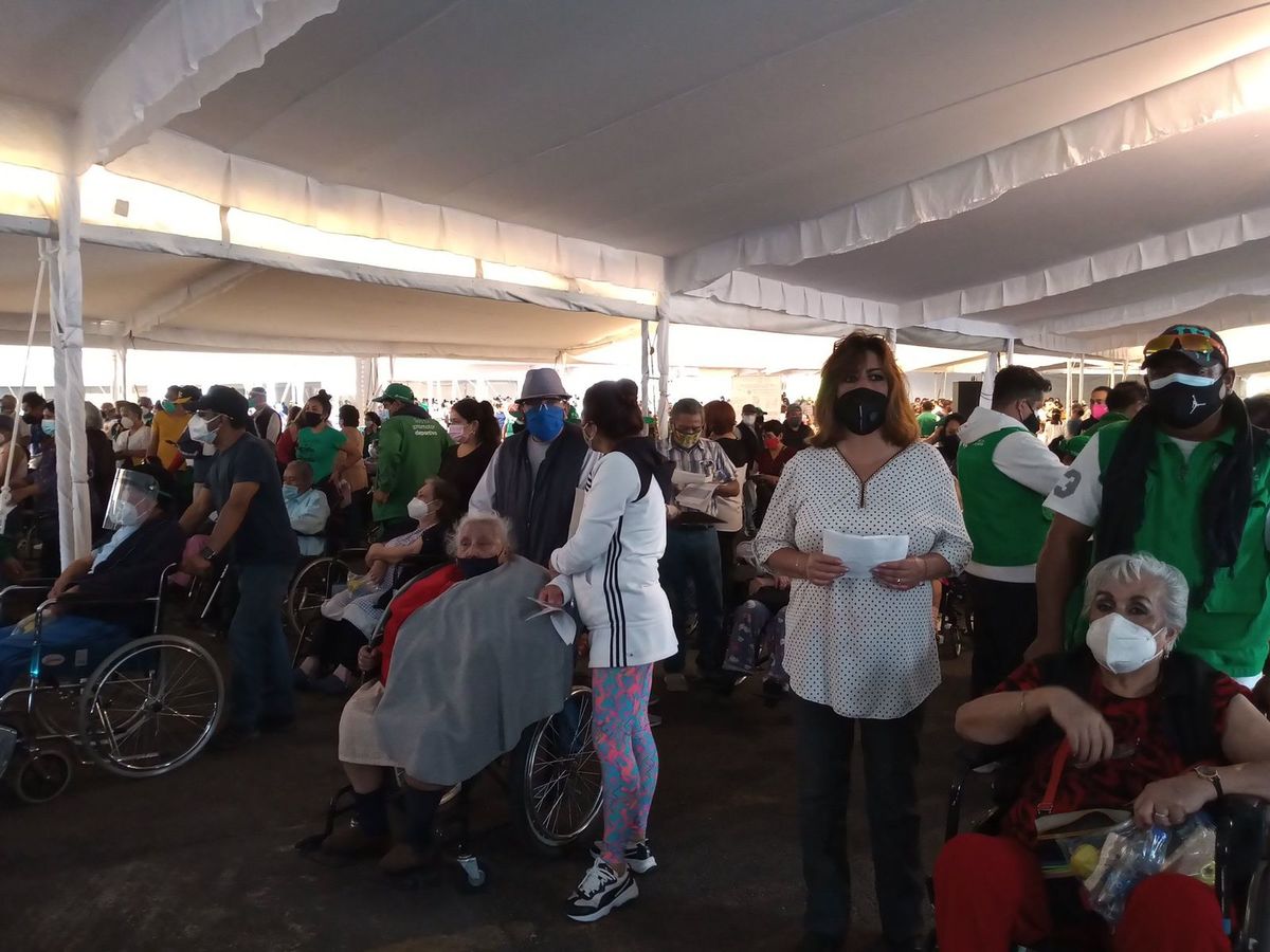 En el lugar no se respetó la sana distancia | Especial