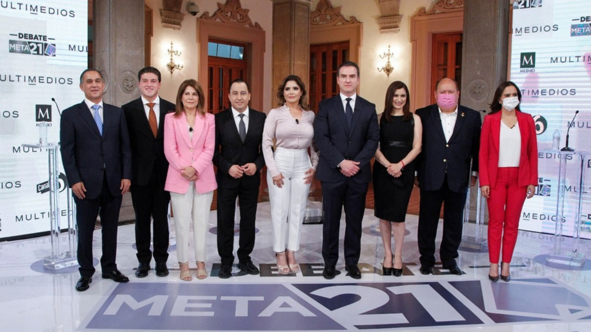 Las mejores frases de los candidatos a gobernador de NL durante el #DebateMETA21