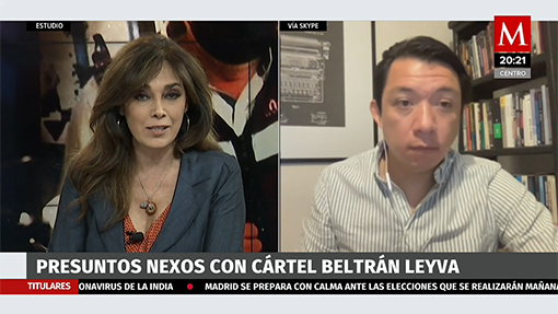 Nexos con grupos criminales de Evelyn Salgado