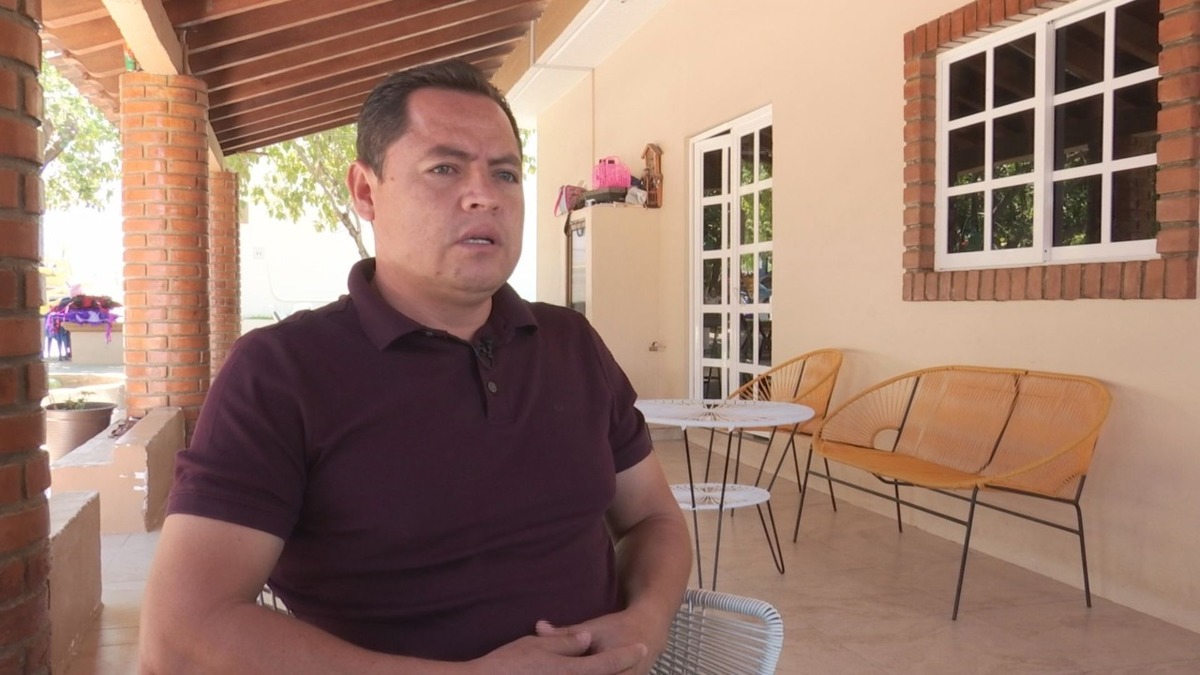 Rogelio Portillo, candidato de Morena en Huetamo. (Especial)