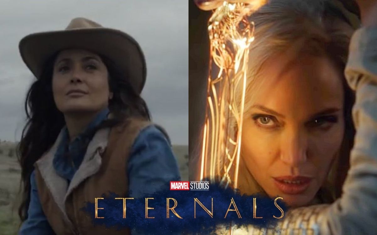 Salma Hayek y Angelina Jolie en 'Eternals' (Especial)