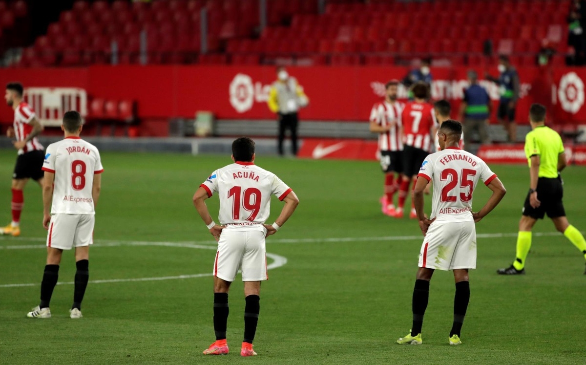 Sevilla cae ante Athletic de Bilbao (EFE)