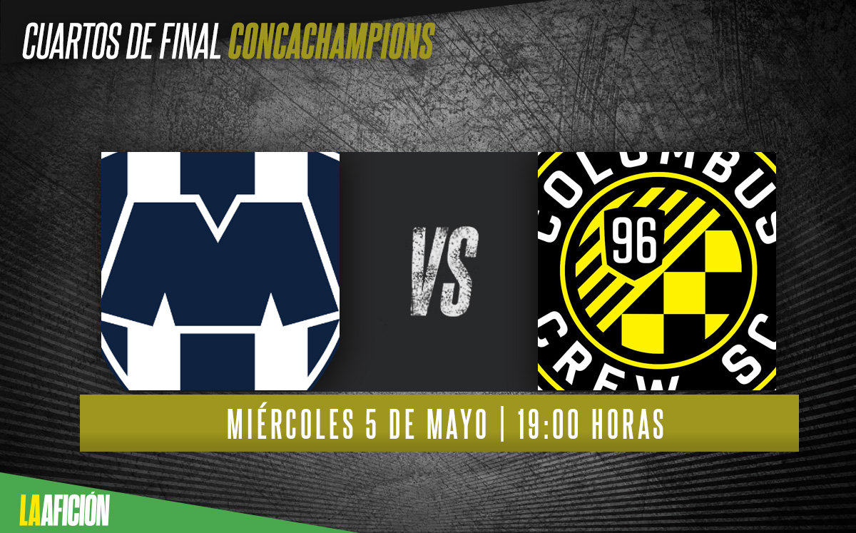 Agenda Monterrey vs Columbus Crew en la Concachampions
