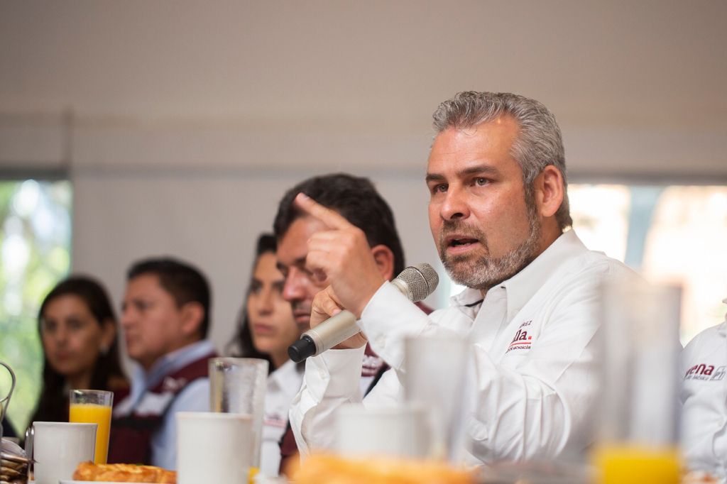 Alfredo Ramírez, candidato a gobernador de Michoacán.
