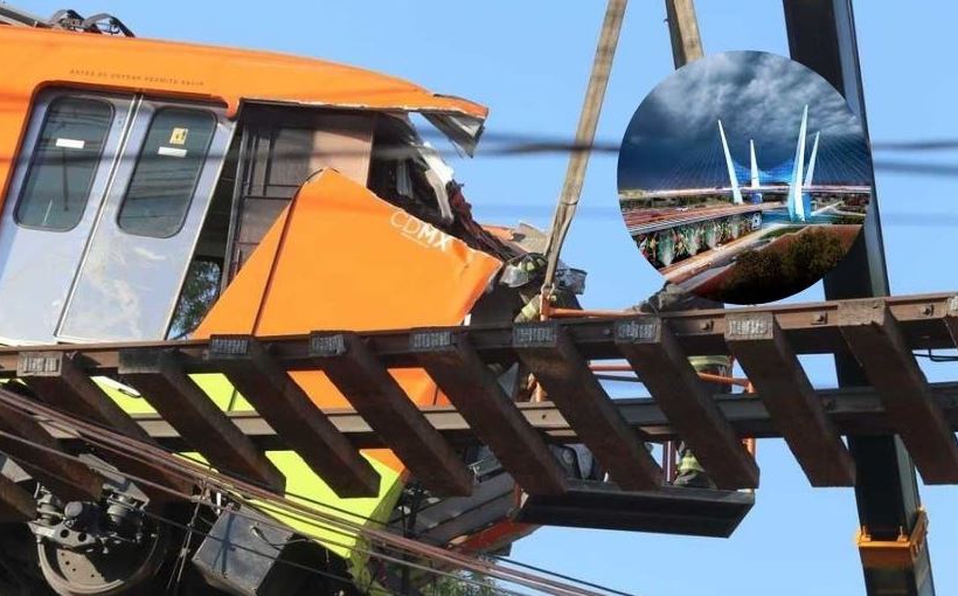 CdMx. FGJ abre investigación tras desplome en Línea 12 del Metro