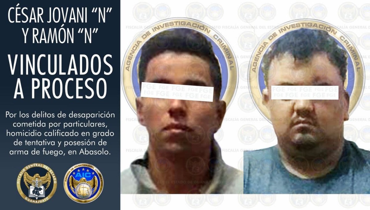César Jovani y Ramón fueron vinculados en Guanajuato