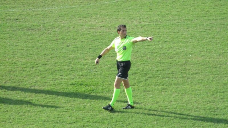 Damián Rubino, árbitro del Claypole vs Victoriano (Especial)