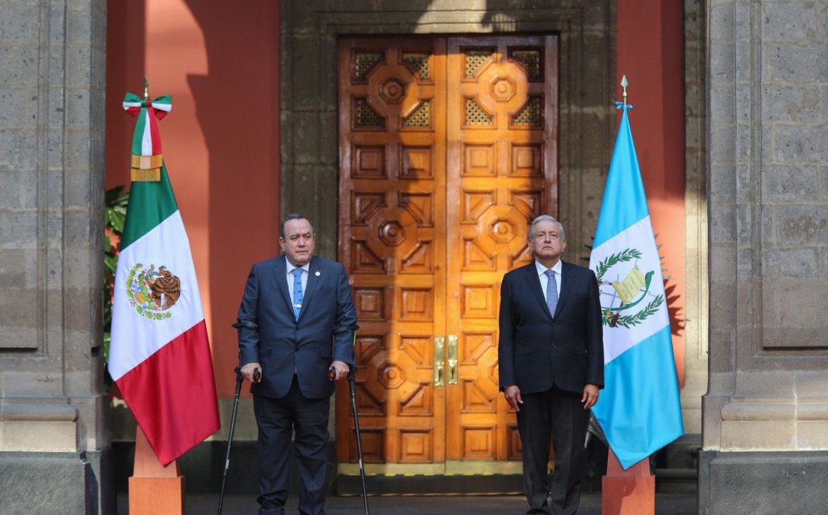 El presidente de Guatemala hizo una gira a México por dos días. | Presidencia