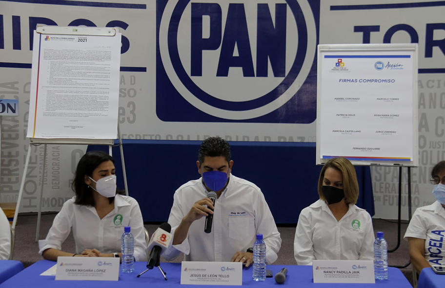 Partido Acción Nacional en Coahuila. (Manuel Guadarrama)
