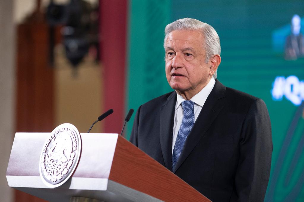 El presidente Andrés Manuel López Obrador en La Mañanera. (Cortesía)