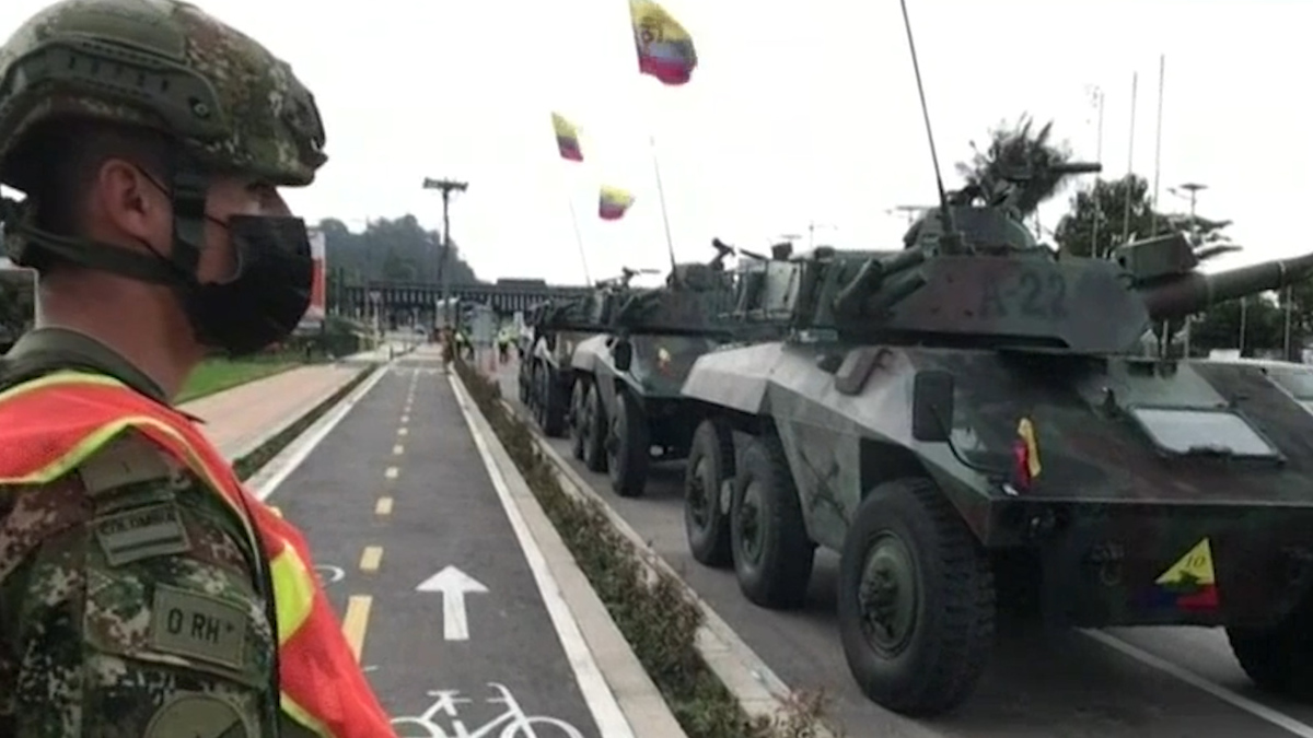 Reanudan protestas en Colombia
