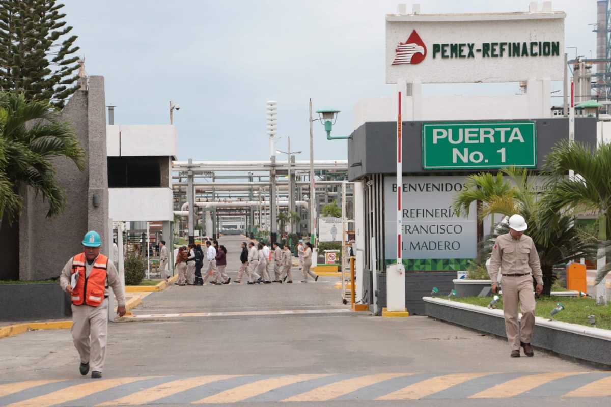 Refinería Francisco I. Madero, en Tamaulipas. (Yazmín Sánchez)