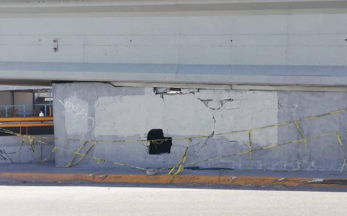 Esta situación fue provocada semanas atrás por un accidente vehicular. (Especial)