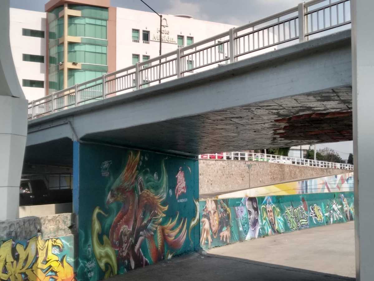 4 de los 25 puentes del Malecón del Río presentan alguna irregularidad