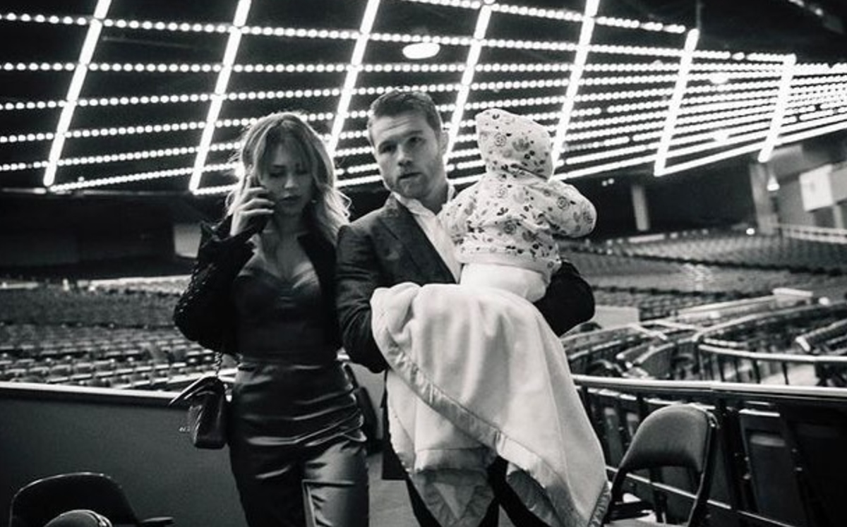 Fernanda Gómez y Canelo Álvarez (Instagram @fernandagmtz)