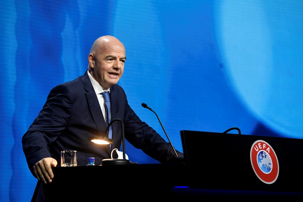 Gianni Infantino, presidente de la FIFA (Reuters)