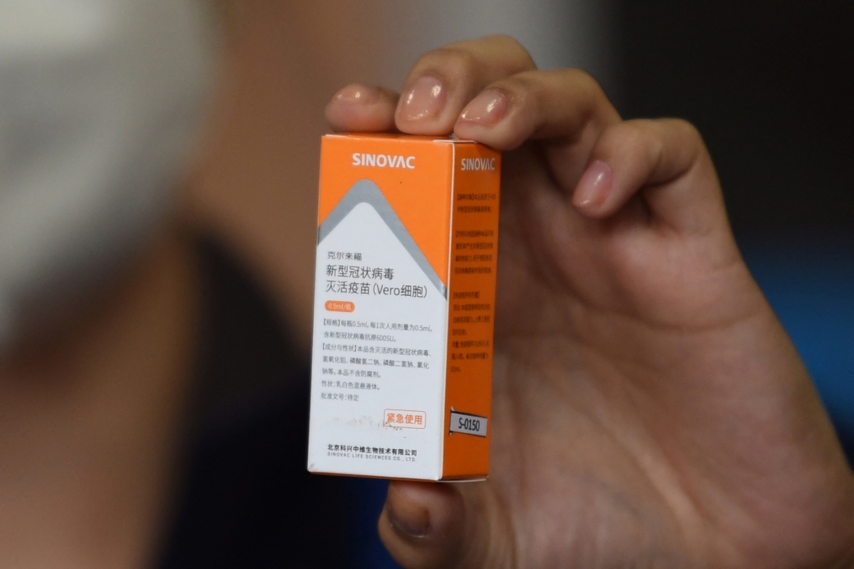 Inmunológico contra el coronavirus de Sinovac | AFP