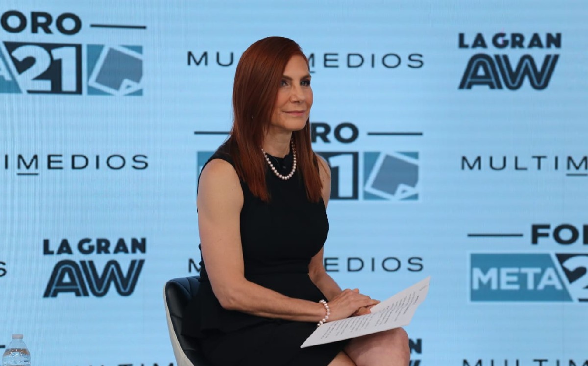 Patricia Zambrano, de la coalición Juntos Haremos Historia, planteó sus propuestas en el Foro META21.