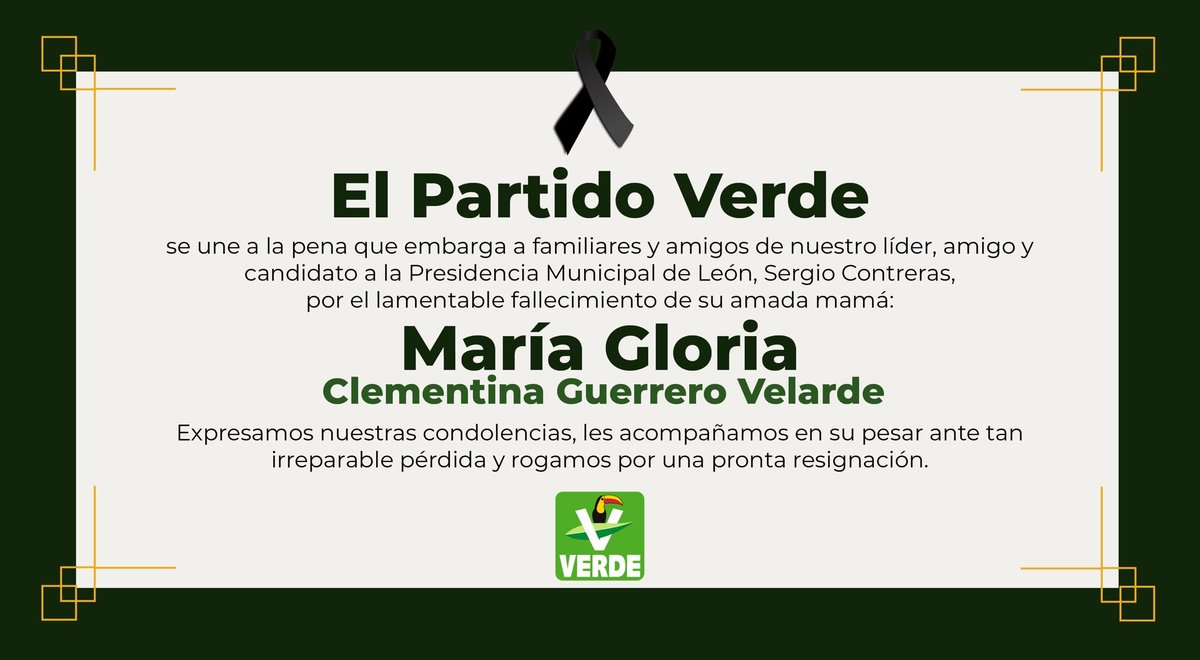 Fallece mamá de Sergio Contreras, candidato a la alcaldía de León