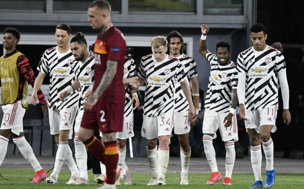 Manchester United avanza a la final de Europa League (AFP)