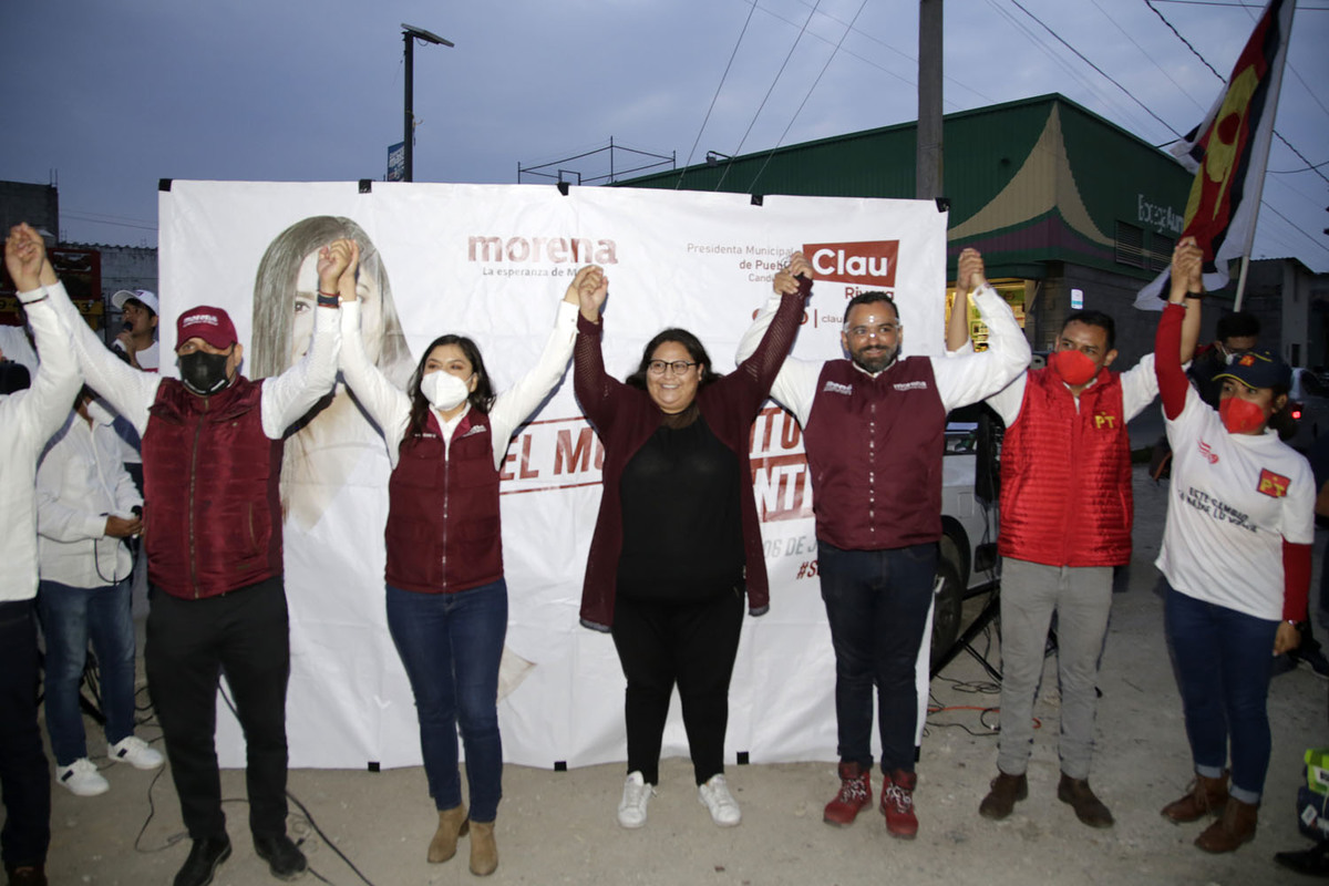 Minerva Citlalli Hernández Mora en Puebla. (Agencia Enfoque)