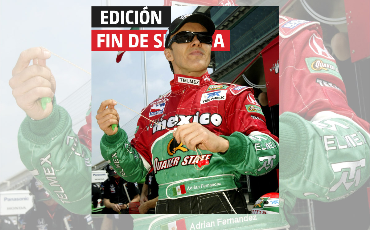 Adrián Fernández, ex piloto mexicano (La Afición)