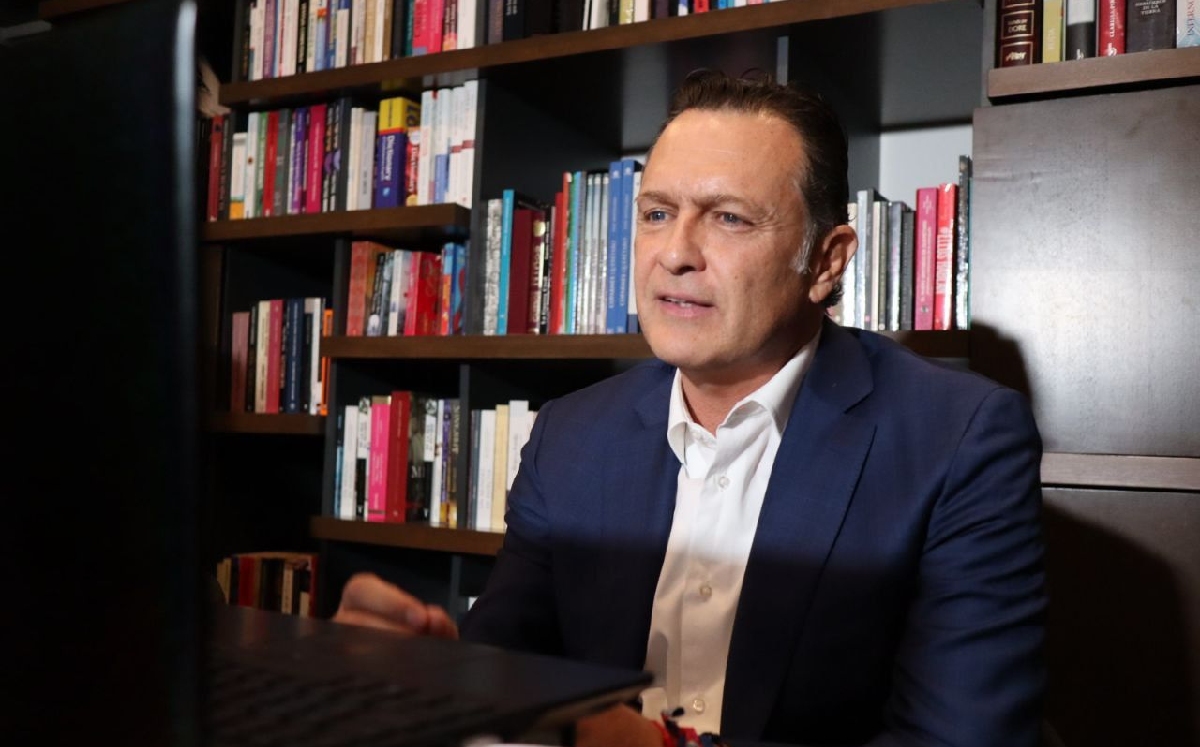 El candidato aseguró que depende de las y los queretanos definir el futuro de los próximos seis años. (Especial)