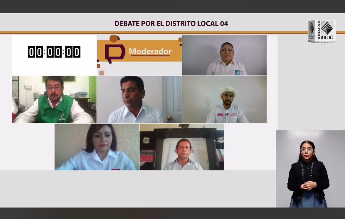 Candidatos a diputados por el distrito de Huejutla.