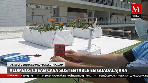 Crean casa sustentable en Guadalajara