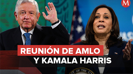 “Hay que entendernos, no pelearnos”, dice AMLO a Kamala Harris