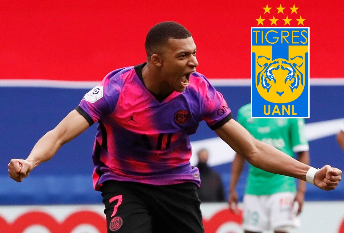Kylian Mbappé reaccionó al nuevo fichaje de Tigres (Reuters)