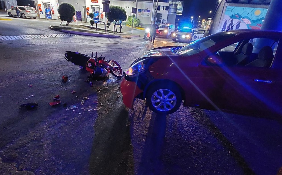 Mujer viajaba en moto graba su muerte.