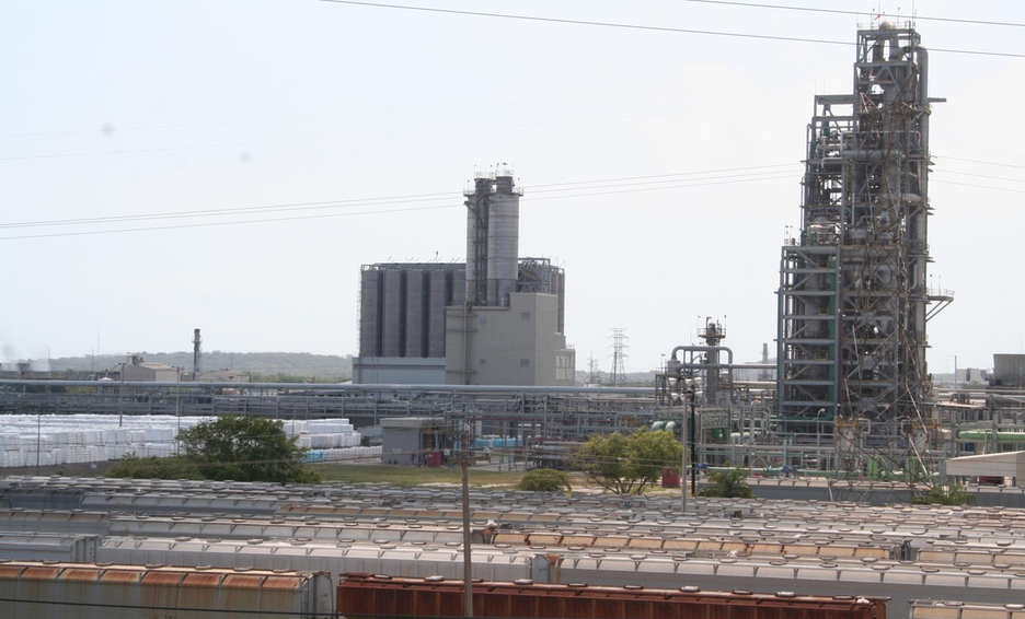 Planta de M&G Polímeros en Altamira, Tamaulipas.