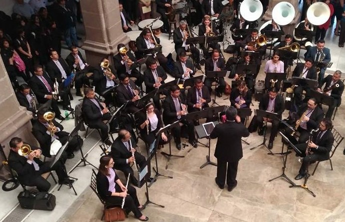 La Secretaría de Cultura organizó un gran concierto con la Banda de Música del Estado. | Especial