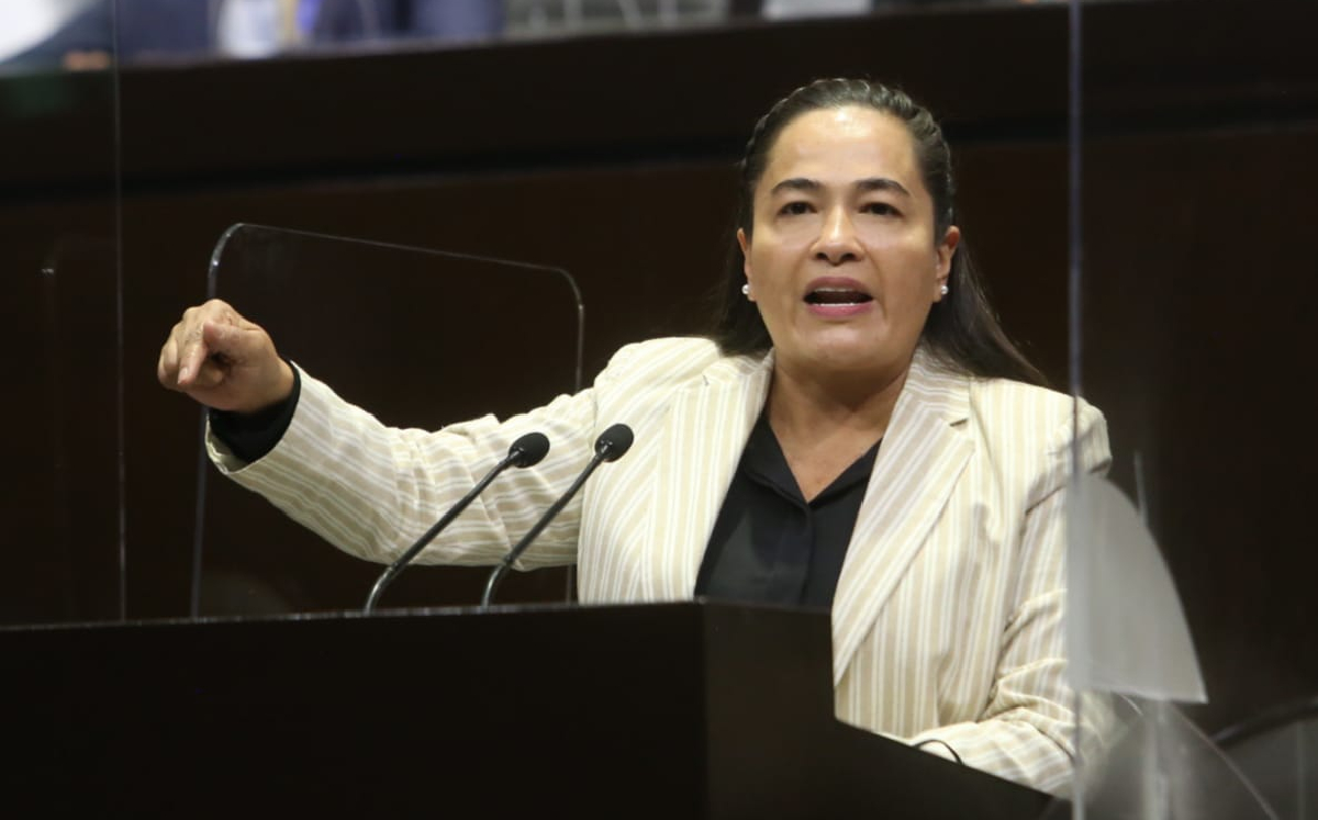 Verónica Juárez criticó la actitud del Presidente respecto al derrumbe de la Línea 12. (PRD en San Lázaro)