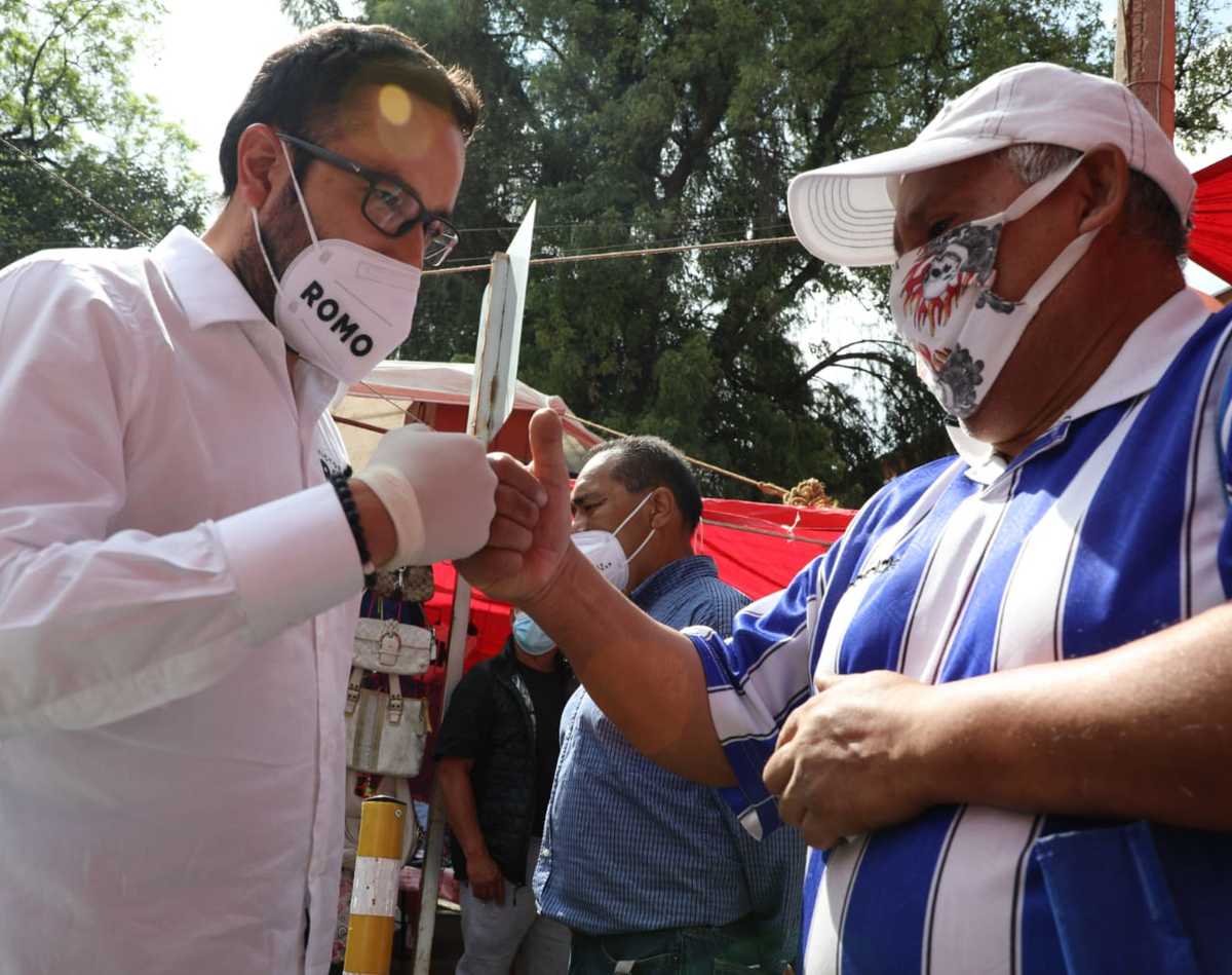 Víctor Hugo Romo, candidato de la coalición Juntos Haremos Historia. (Especial)