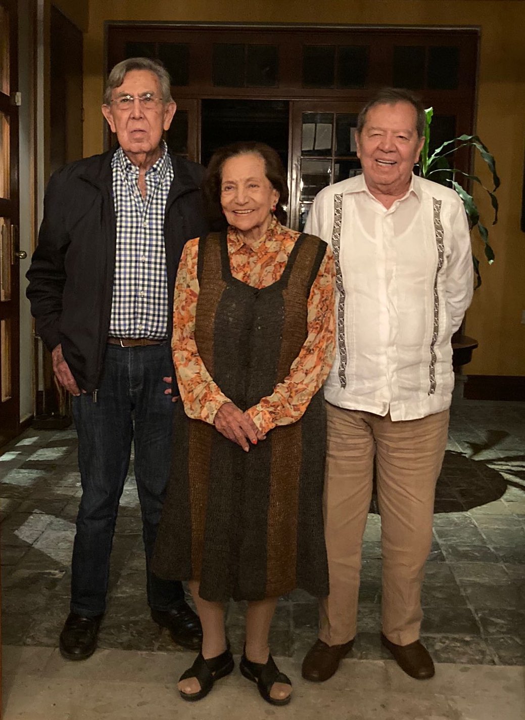 Los fundadores del histórico Frente Democrático Nacional de 1988. (Tomada de @PMunozLedo)