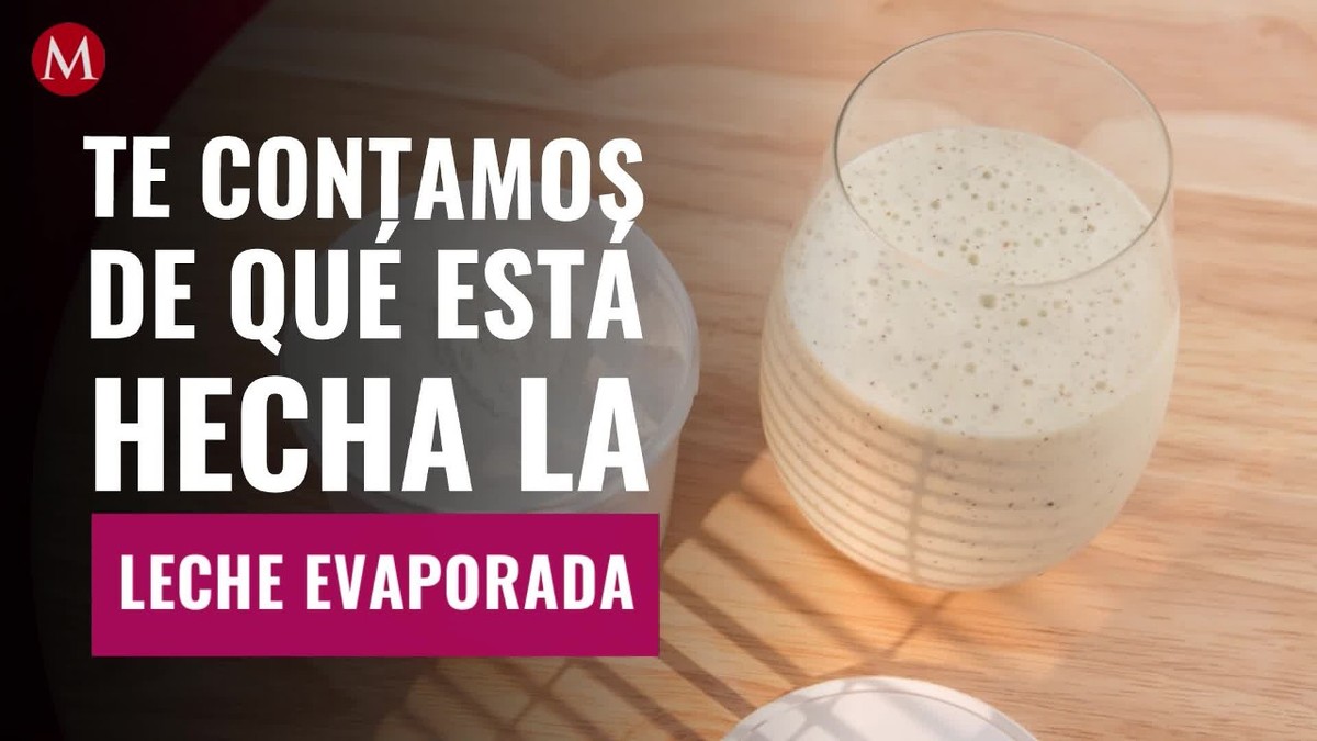¡Ideal para hacer postres y cremas! Te contamos de qué está hecha la leche evaporada