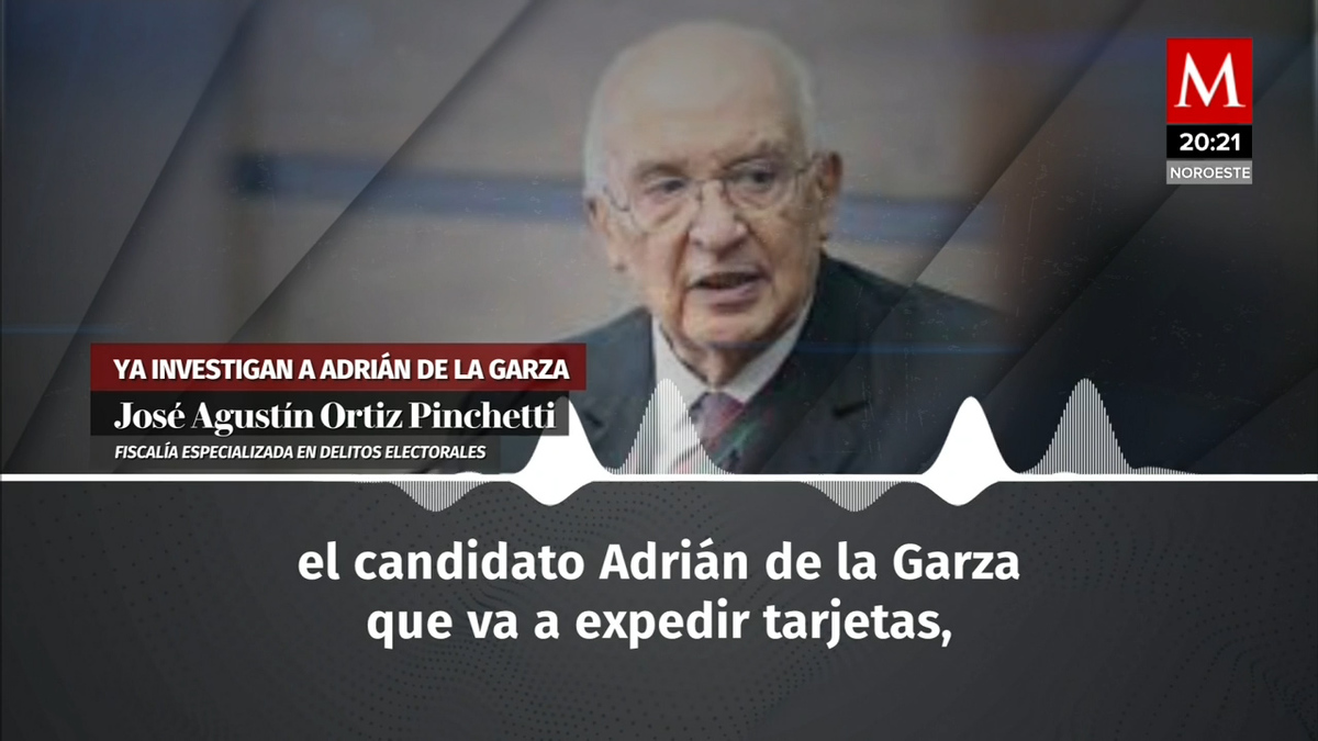 El titular de la FEPADE ya comenzó una investigación contra Adrián de la Garza por la tarjeta rosa