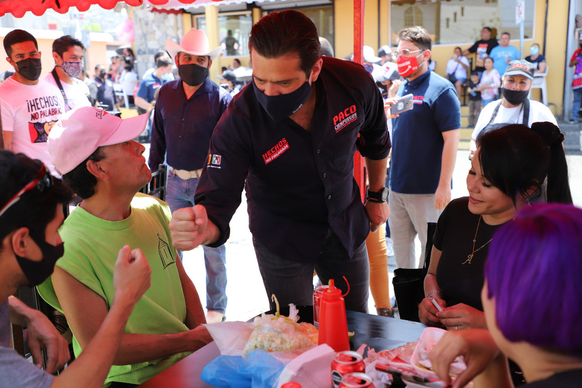 El candidato a la alcaldía de Monterrey por la coalición Va Fuerte por Nuevo León, Francisco Cienfuegos Martínez. Foto: Especial