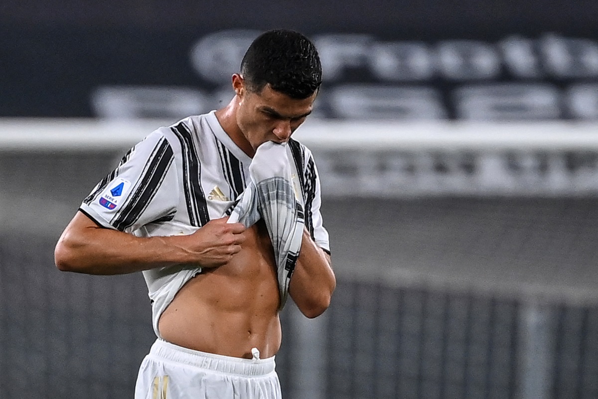 Cristiano Ronaldo en lamento (Imago7)
