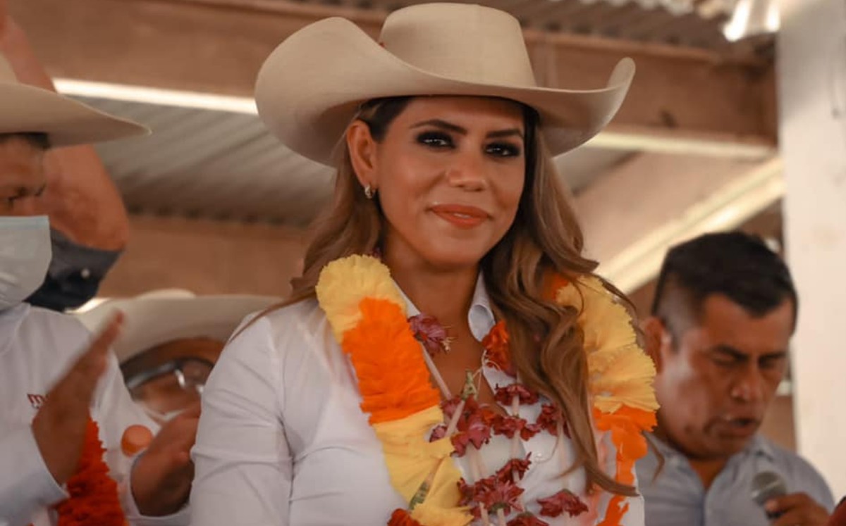 Evelyn Salgado, candidata de Morena a la gubernatura de Guerrero. | Facebook