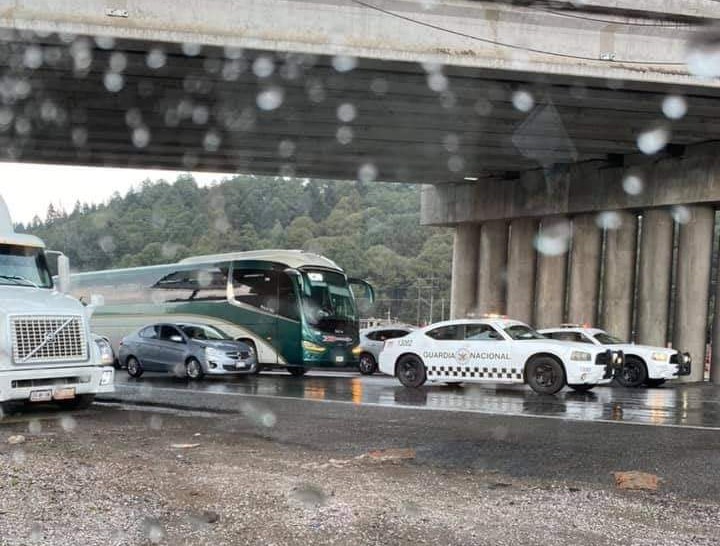 La Guardia Nacional mantienen un operativo para prevenir accidentes. (Especial)